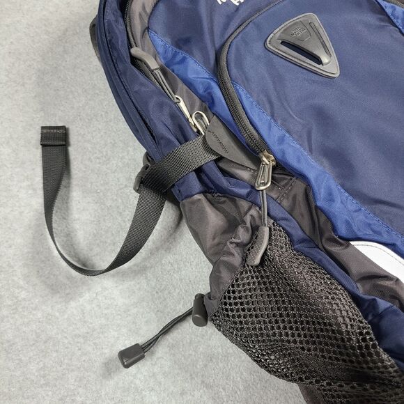 The North Face Vavapai Mountaineering Backpack Blue Padded Laptop Book Bag - Picture 6 of 16